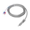 BERM K Type Thermocouple Compression Spring Temperature Gauge Sensor Probe 0‑400 Celsius  M12 5meter