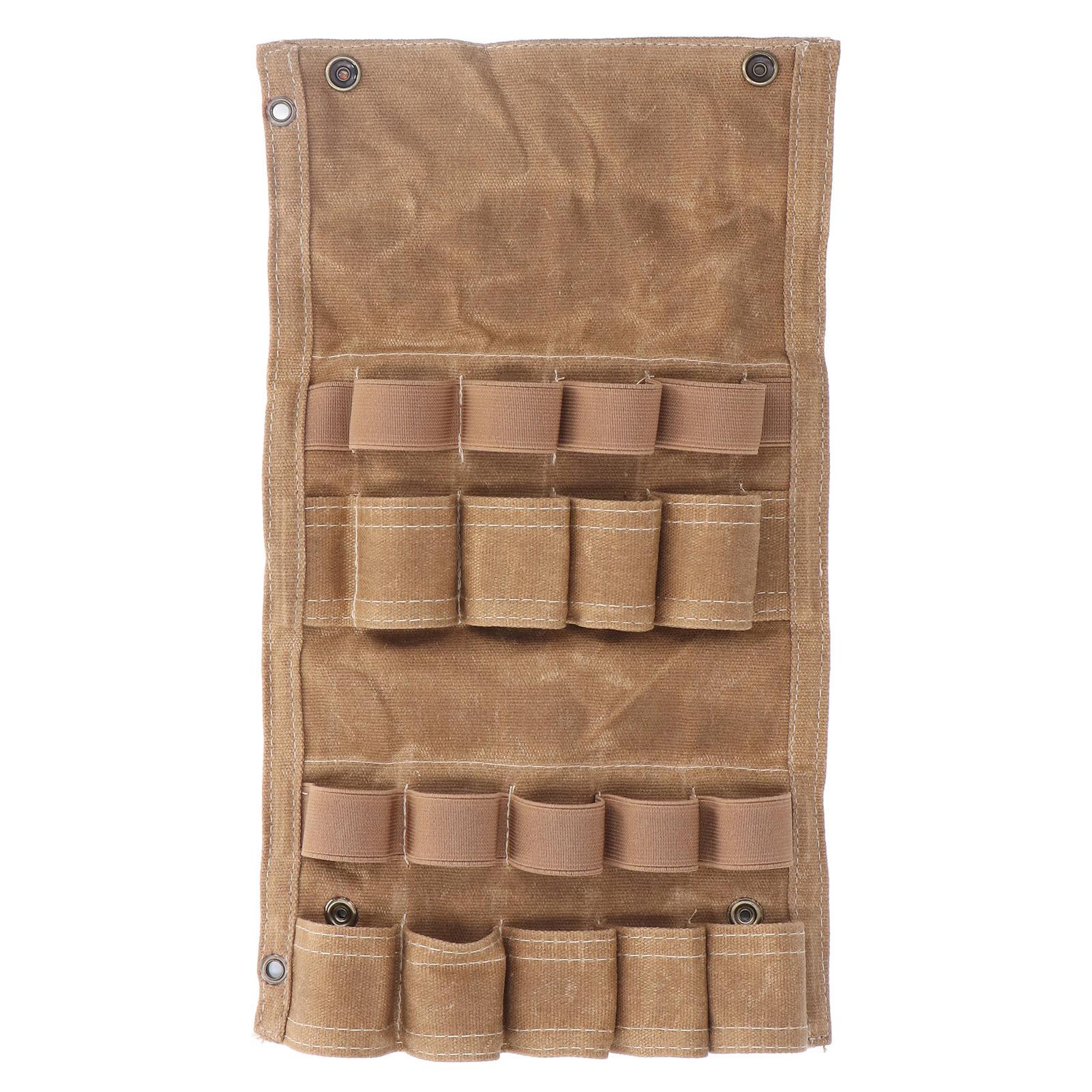 

Spice Bottle Bag Foldable Portable Outdoor Seasoning Jar Holder for Camping Barbecue Picnic