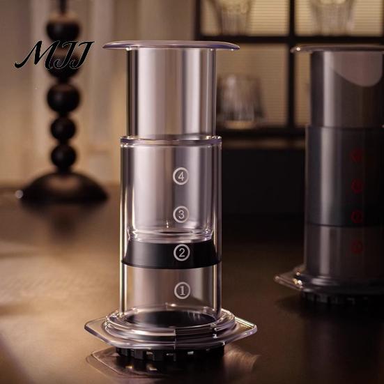 Manual Espresso Machine Portable Coffee Maker, Pour-Over And Style Press, Lightweight Extractor Brewing Compression Cup for Office Camping Travel