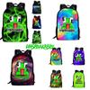 Cute Cartoon Kids Backpack With Logo Suitable For Boys And Girls Durable Oxford Cloth Material