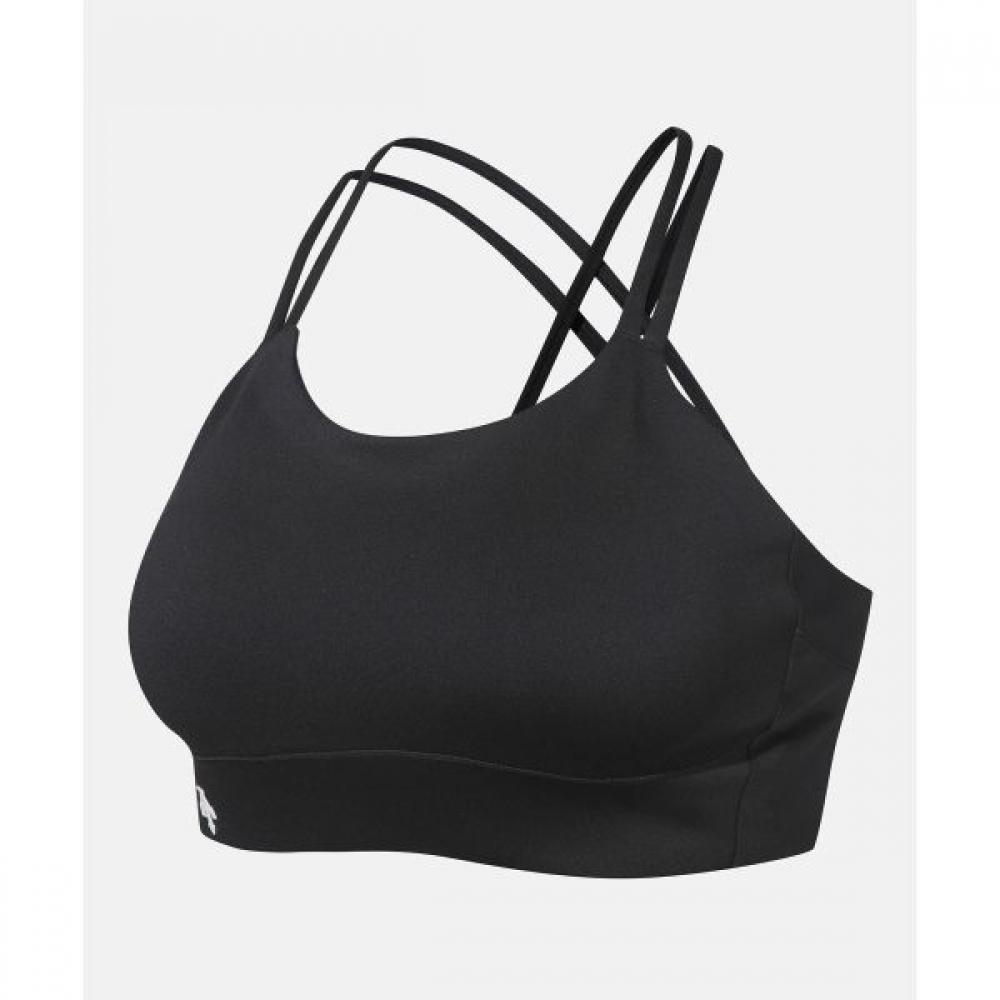 

Descente женский легкий поддерживающий короткий бюстгальтер-топ черный BLK0BLACK/85