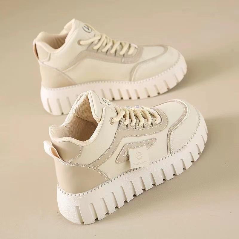 Popular Cotton Shoes 2025 New Winter Women's Shoes Velvet High-top Sports and Leisure Shoes Platform Snow Boots Warm Short Boots