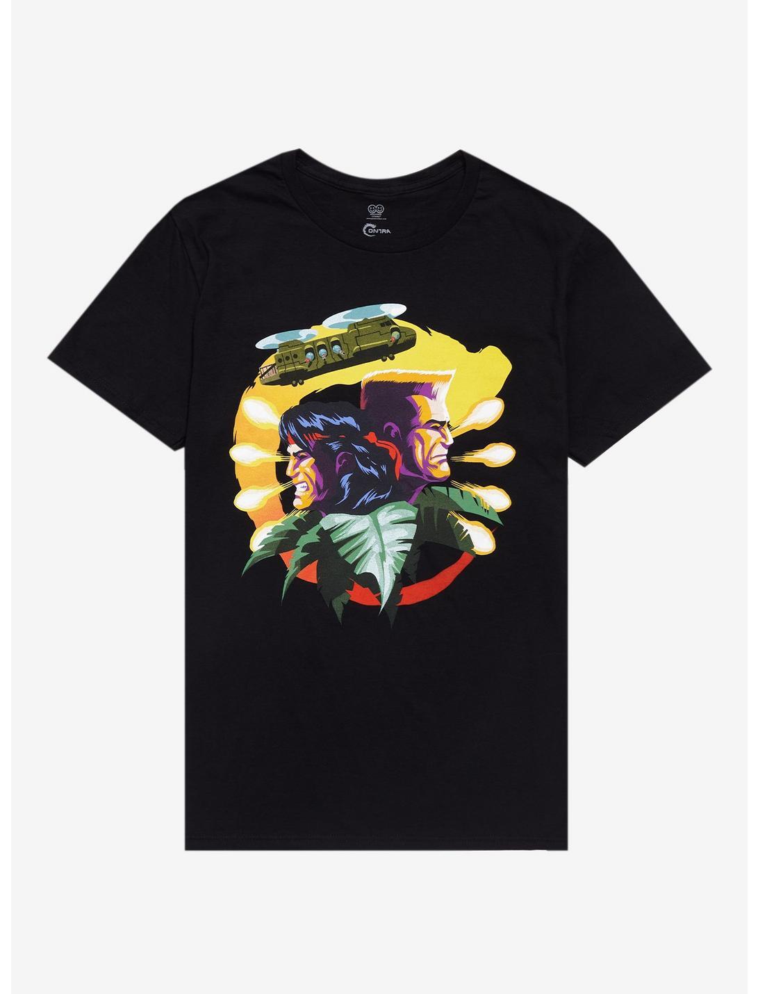 Contra Commandos T-Shirt S разноцветный