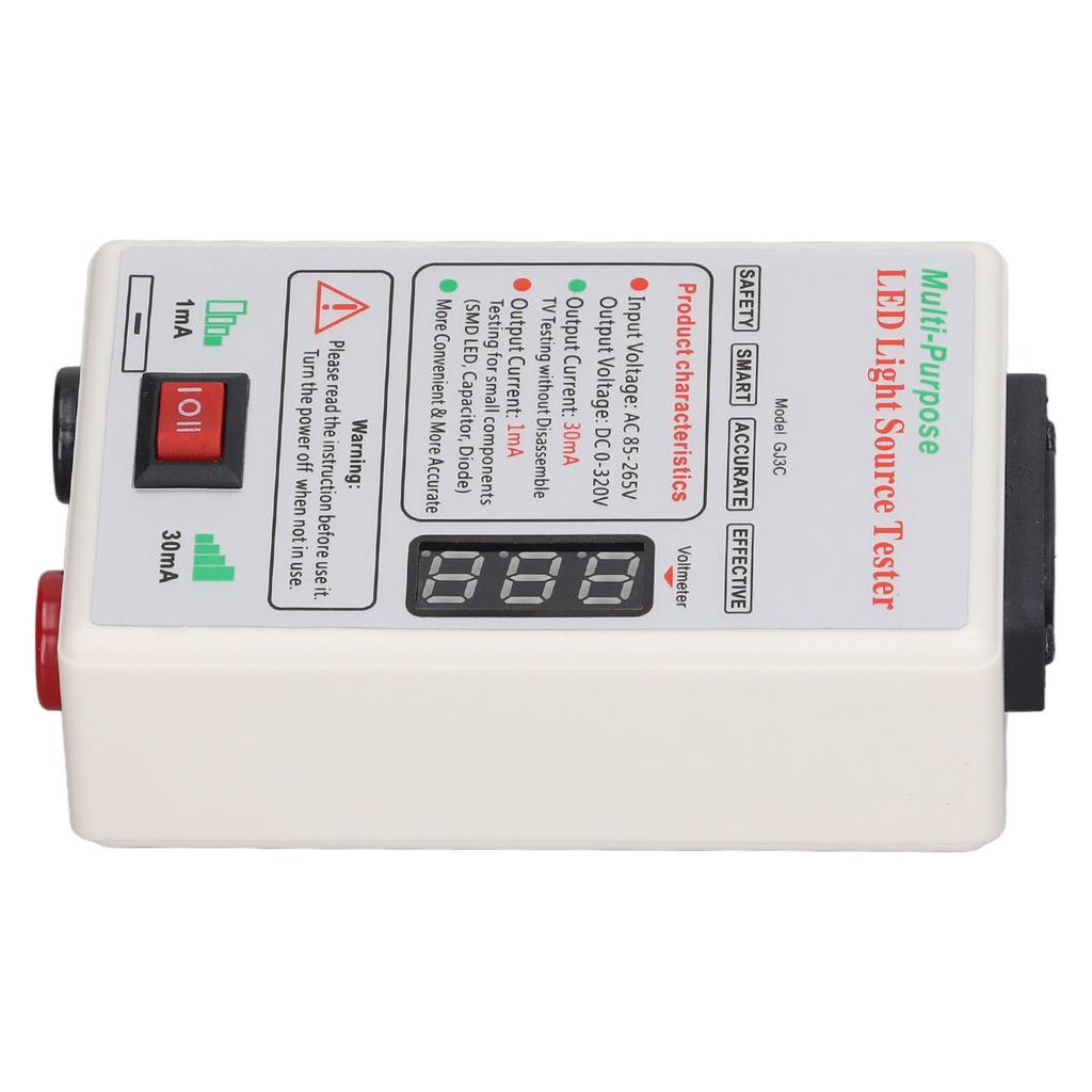 LED TV Hintergrundbeleuchtung Tester Hoch Niedrig Strom Gang Softstart Sicher LED Lampenperle Testwerkzeug mit AC