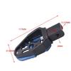 1 pc Motorcycle modification accessories: aluminum alloy foot pedal, rear foot pedal, anti slip foot pedal