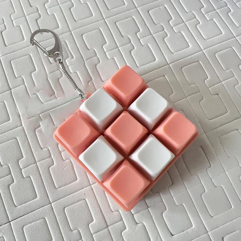 9 Klawiszy Mechaniczny Tester Osi Klawiatury Przycisk Keycap Brelok Brelok do Klawiatury Zabawka Nakładki na Klawisze Zabawka