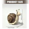 Cartoon Succulents Pots Snail Shape Succulents Planter Container Animal Planter Plant Pots Snail Flower Pot for Home Dec