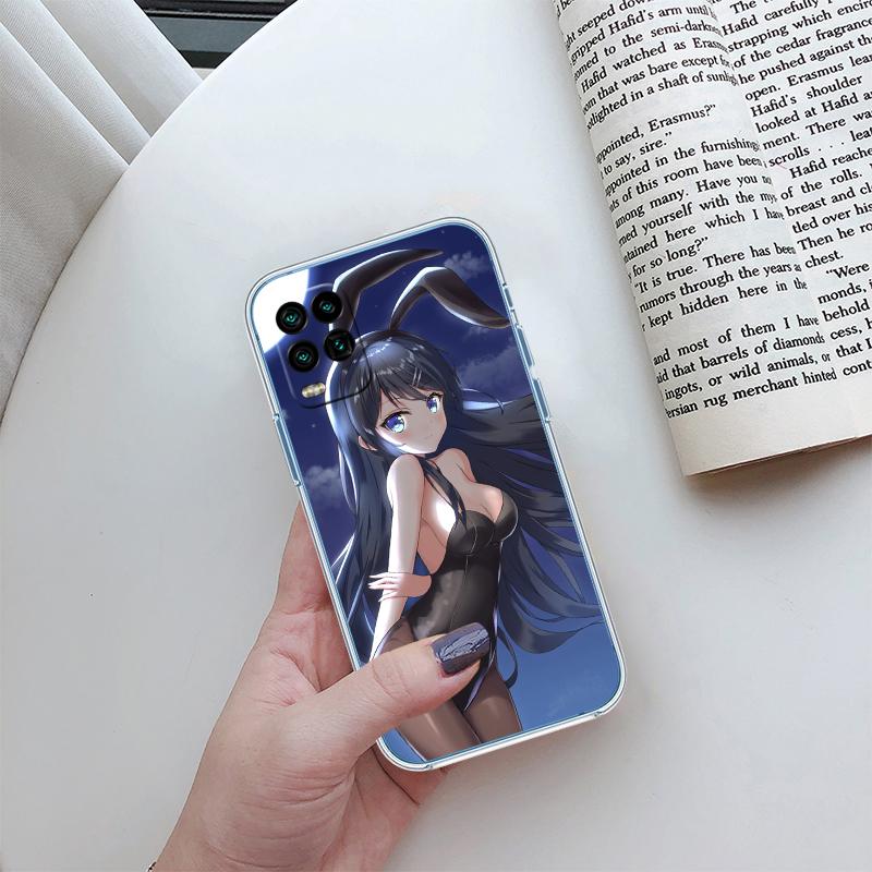 BH11 Bunny Cute Girl Anime Case for Motorola Moto G10 G20 G30 G31 G32 G34 G35 G41 G42 G50 G51 G52 G55 G60 G60S G62 G71 G72 G75