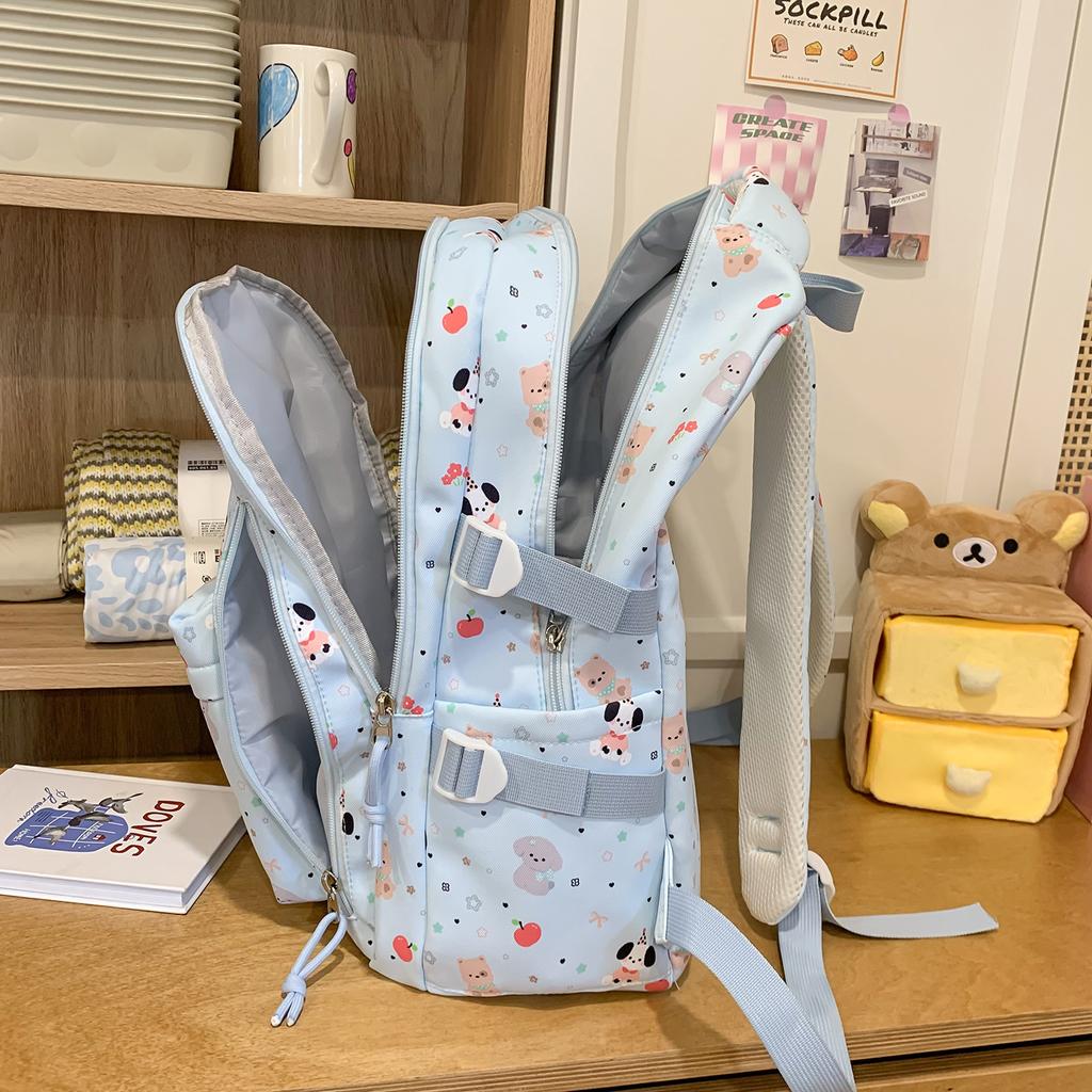 Schoolbag cute college style versatile small fresh backpack new middle school college student schoolbag Korean version leisure travel backpack
