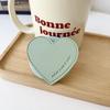 Leather Heart-Shaped Magsafe-Compatible Magnetic Phone Holder - Retractable, Foldable, Strong Adsorption