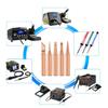 STONEGO 5PCS/10PCS Soldering Iron Pure Copper Soldering Iron Head Inside Hot Bare Copper Electric Soldering Iron Tip
