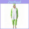 Pijama Infantil de Personagem Yoshi Peça Única com Tecido de Poliéster para Cosplay de Halloween