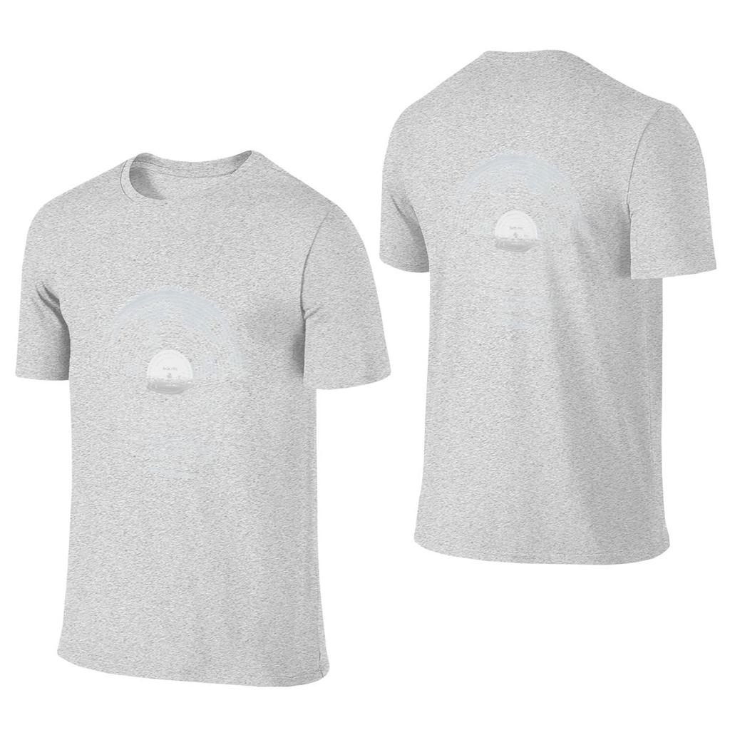 Moon Song American Style Reversible Tshirt Casual Versatile Embroidery Unisexs Tshirts