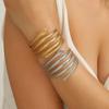 Punk Multi-Layered Snake Shape Stainless Steel Bracelet