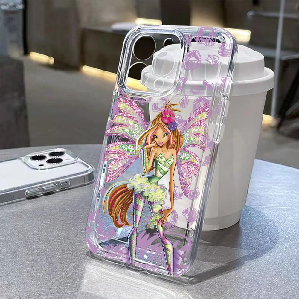 Lovely w-winxs c-clubs Phone Case For Samsung Galaxy S26 S25 S24 S23 S22 S21 S20 Note20 Edge Plus Ultra Lite 5G Clear Back Cover
