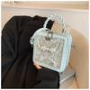 New Chinese Style Crossbody Bag for Women Versatile Butterfly Embroidery Commuting Crossbody Bag