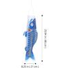VANZACK Japanese Carp Windsock Fish Flag Kite Japan Koi Fish Flag Carp Windsock Streamer Hanging Decoration for Garden Backyard Home Outdoor