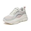 ANTA Life Collection Chunky Sneakers Women's Low top Gray White 122018887-2