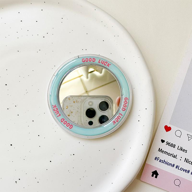 

Goodbuck Magnetic Coil Suitable Magsafe Circular Mirror Stickers Simple Refrigerator Women s Portable Wholesale