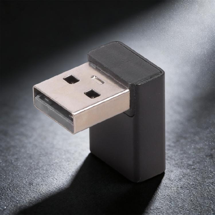4Pcs 90 Degree USB3.0 Adapter Right Angled USB A Male To Female Converter Extender Connector for PC Laptop Expansion