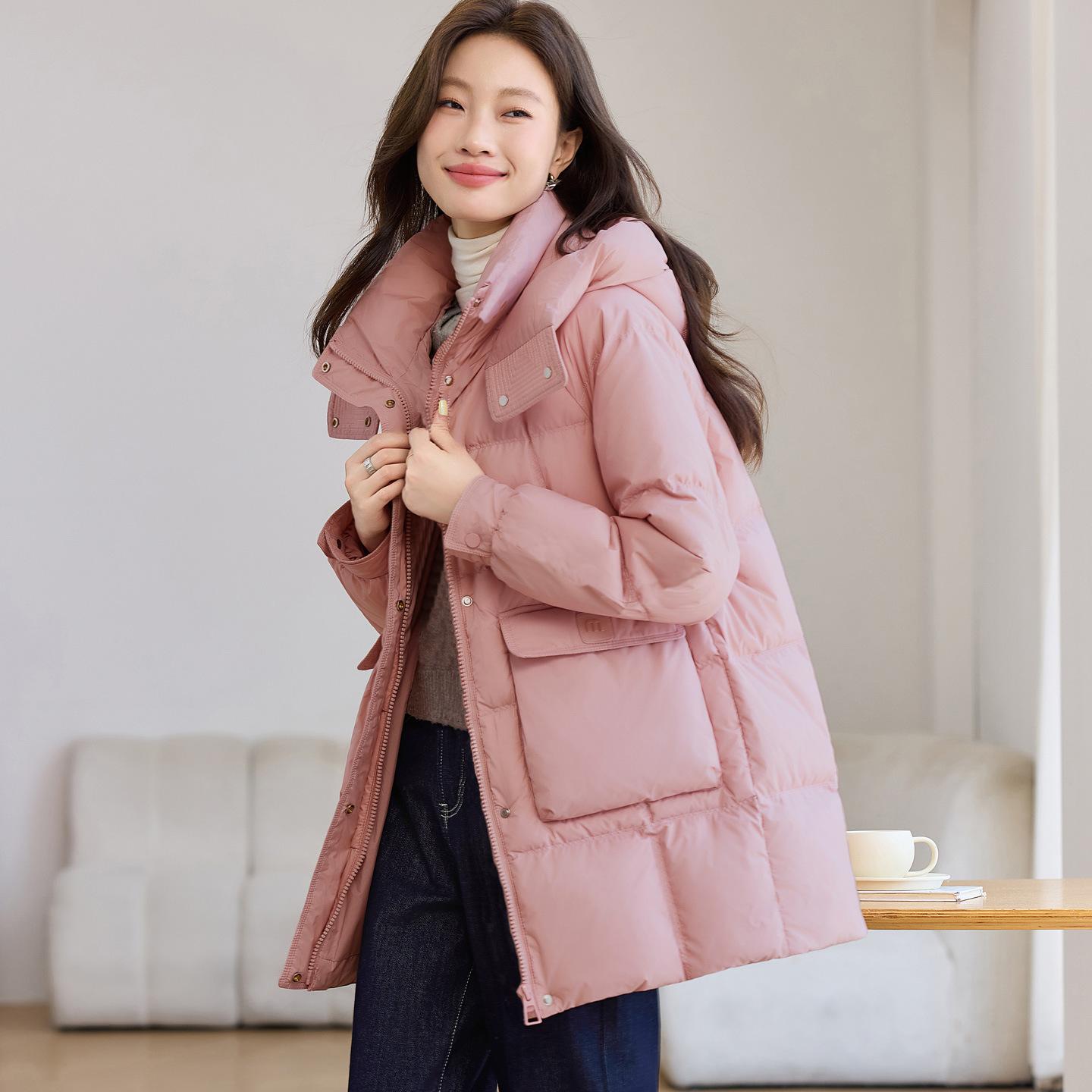 

Длинная повседневная толстовка с капюшоном в корейском стиле, свободного кроя, однотонная, для холодной погоды, темпераментная хлопковая куртка, хлопковое пальто в стиле колледжа 3XL