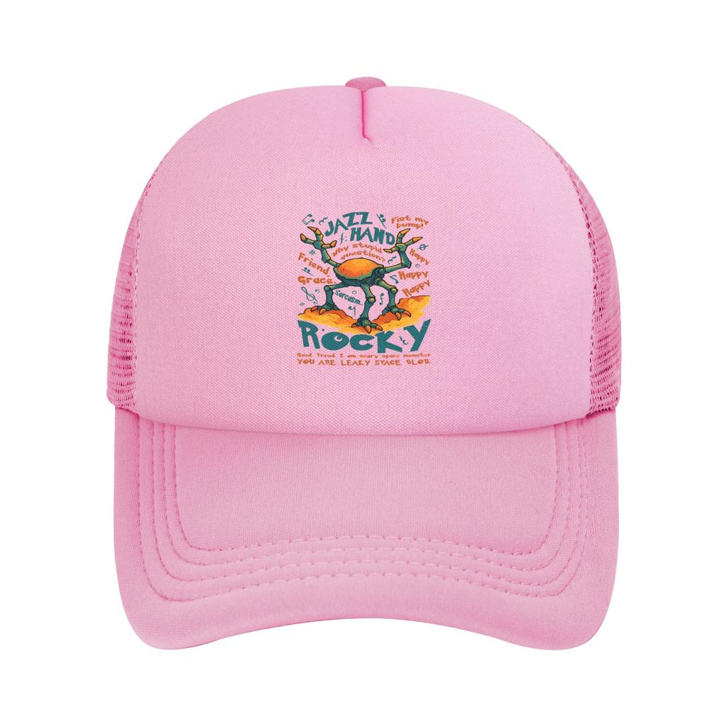 Unisex Women Rockys Amaze Vintage Project Hail Mary Trucker Caps Hip-Hop Mesh Baseball Caps Dad Hat Sun Hat Adjustable Golf Winter