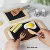 Wooden Kids' Role-Play Steak Cutting Kitchen Toy Set