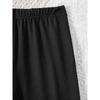 Girls' Casual Sports Short Sleeved and Flared Pants Set, Girls' Group Pattern Printed Fashionable Girls' Sportswear