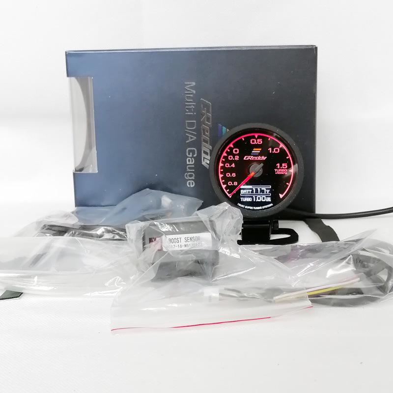 

Universal Racing Gauge: Dashboard Water Temp, Tachometer, Oil Temp, Fuel Pressure, Voltage, Vacuum, Turbo Pressure