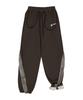 OJOS Side Fur Trim Sweatpants / Stone Brown
