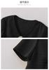 Women's high-end two-piece set [top+half skirt] Comfortable women's skirt for spring and summer outings commuting versatile skirt