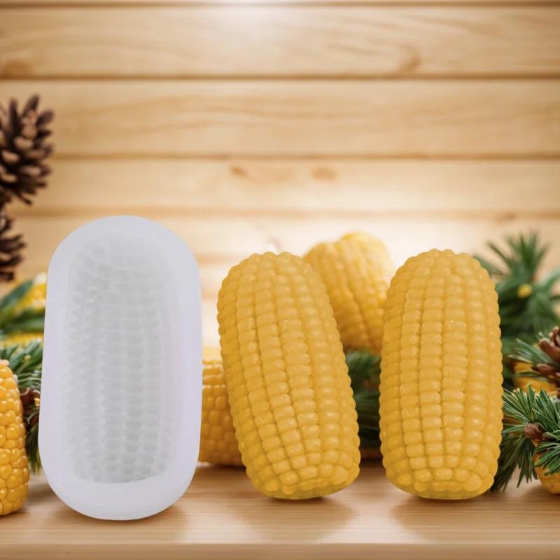 Top Quality 3D Corn Silicone Mold DIY Chocolate Mold, Dessert Making, Mousse Cake, Ice Cream Mold, Food Safety Materials Squeeze