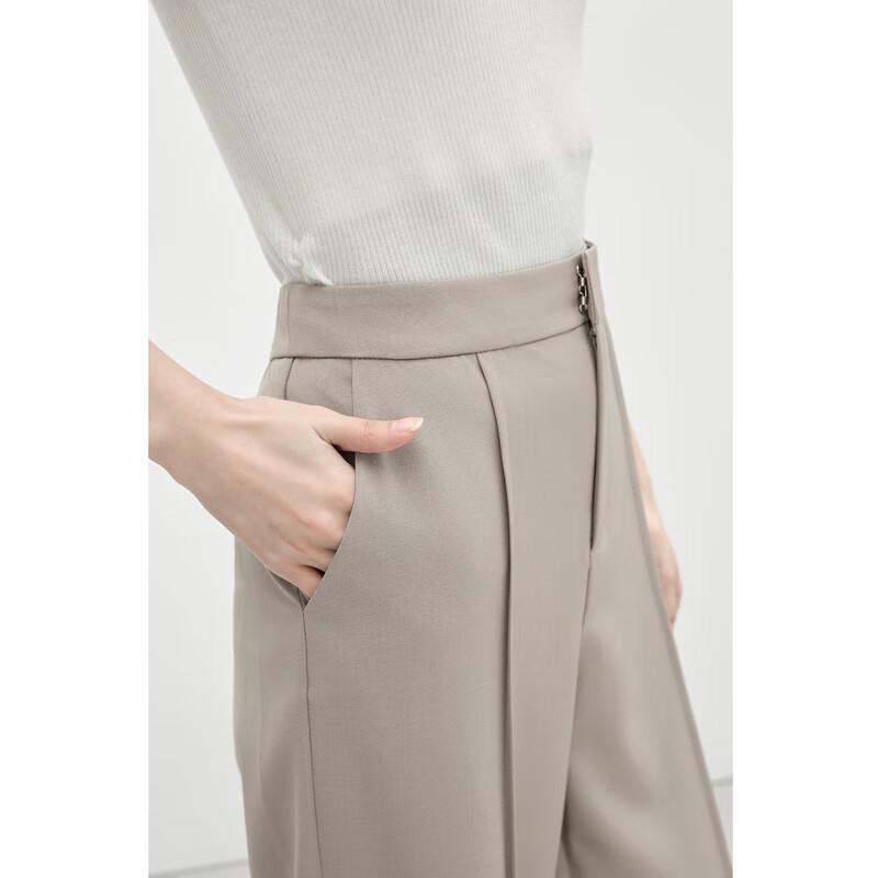 Qiushui Yiren Women's H-Type Wide-Leg Casual Pants