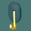 2pcs Towel Hook Self Adhesive Hooks Wall Hooks Stick for Bathroom Kitchen Strong Adhesion High Bearing Capacity Drill