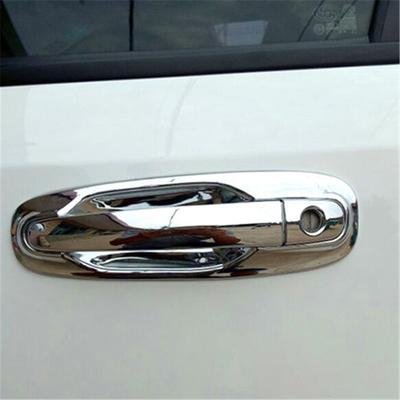 Couvertures chromées de poignées de porte extérieures, autocollants pour Chevrolet/Lacetti Optra Daewoo Nubira Suzuki pour enza Holden Viva