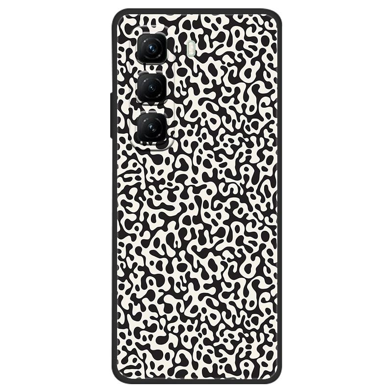 

TPU For Infinix Hot 50 4G Hot5G Case Soft Black Silicone Bumper Butterfly Painted Phone Cover For Infinix Hot 50 Pro Plus Fundas Hot 50 5G