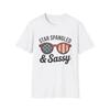 -Star Spangled Sunglasses T-Shirt | Patriotic 4th of July Tee