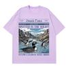 Heißer Rivalität Dummer Kanadischer Wolf Vogel Lustiges Meme T-Shirt Herren Damen Harajuku T-Shirts Kurzarm Locker Freizeit T-Shirts Oberteile