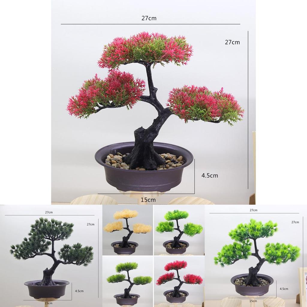 Künstliche Kiefer mit Kunststoffmaterial für Heim- und Gartendekor und Balkonlandschaft