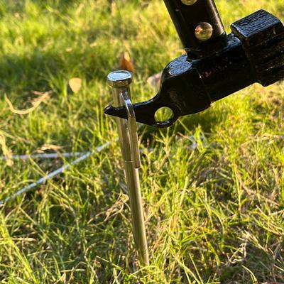 20/25/30/35/40CM Stainless Steel Tent Stake Heavy Duty Outdoor Hiking Camping Tent Tarp Canopy Windproof Ground Spike Nail Metal Tent Peg