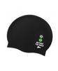 Lenomasuyeongbog Adult Smile Silicone Swim Cap Black Ro-Rc2F409-Bk