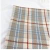 Plaid Scarf Women's Autumn and Winter New Thickened Imitation Cashmere Scarf Fashion Fringed Warm Shawl