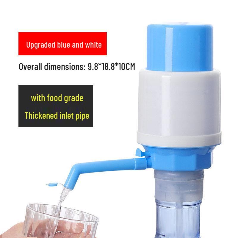 Hand Press Mineral Water Dispenser - Manual Suction Device for Pure Water Drinking