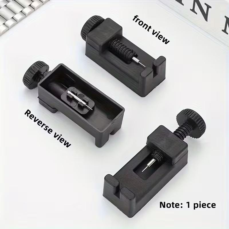 Watch Band Link Remover Tool Kit: Quick, Precise Adjustments with Spare Pins, Durable Plastic Construction