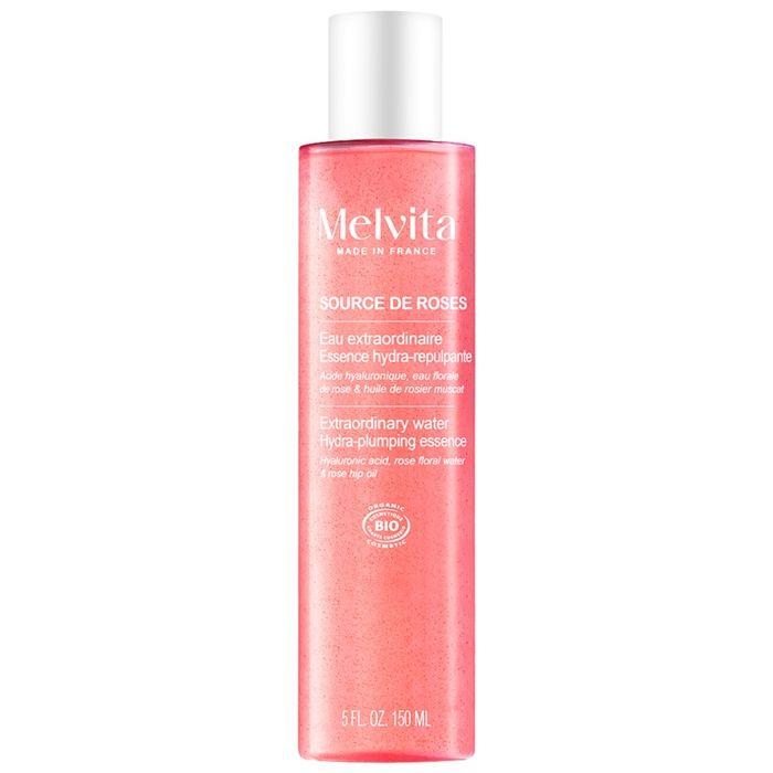 Melvita Source De Roses Eau Extraordinaire Essence Hydra-Repulpante Bio 150 Ml