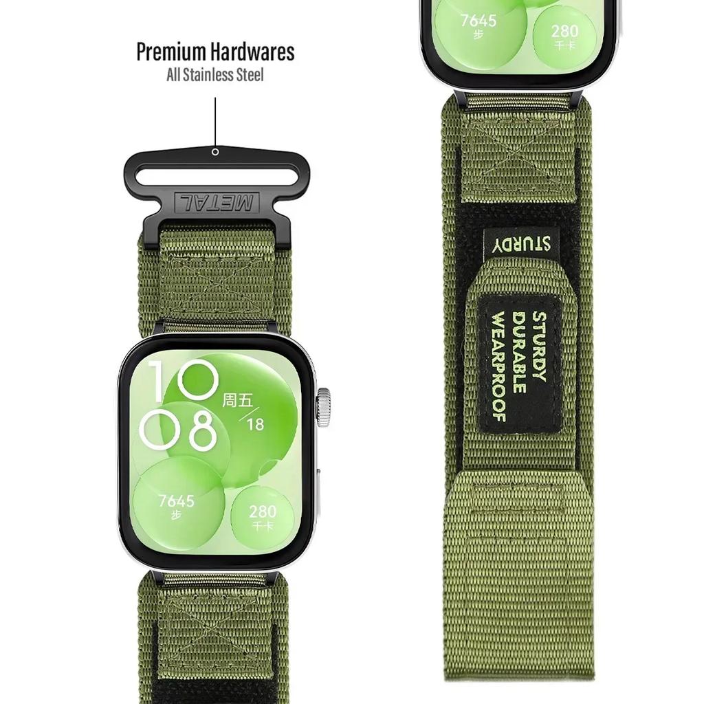 Nylon Loop Strap For Huawei Watch Fit 4 Pro Trail Band Sports Watchband For Huawei Fit3 Fit4 Fit4Pro Fit2 Fit1 correa Bracelet