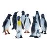 Plastik Wachstumszyklus Pinguin Figuren Sorten Pinguine Polare Arktische Tierfiguren Ostereier Kuchenaufsätze Geschenk 8 Stück/Los