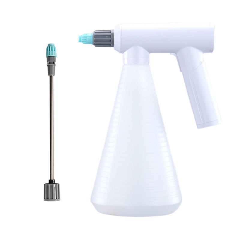 

Электрическая лейка Многофункциональный бытовой фонтан для полива Балконный распылитель Артефакт для полива цветов Садовый аккумуляторный ди белый