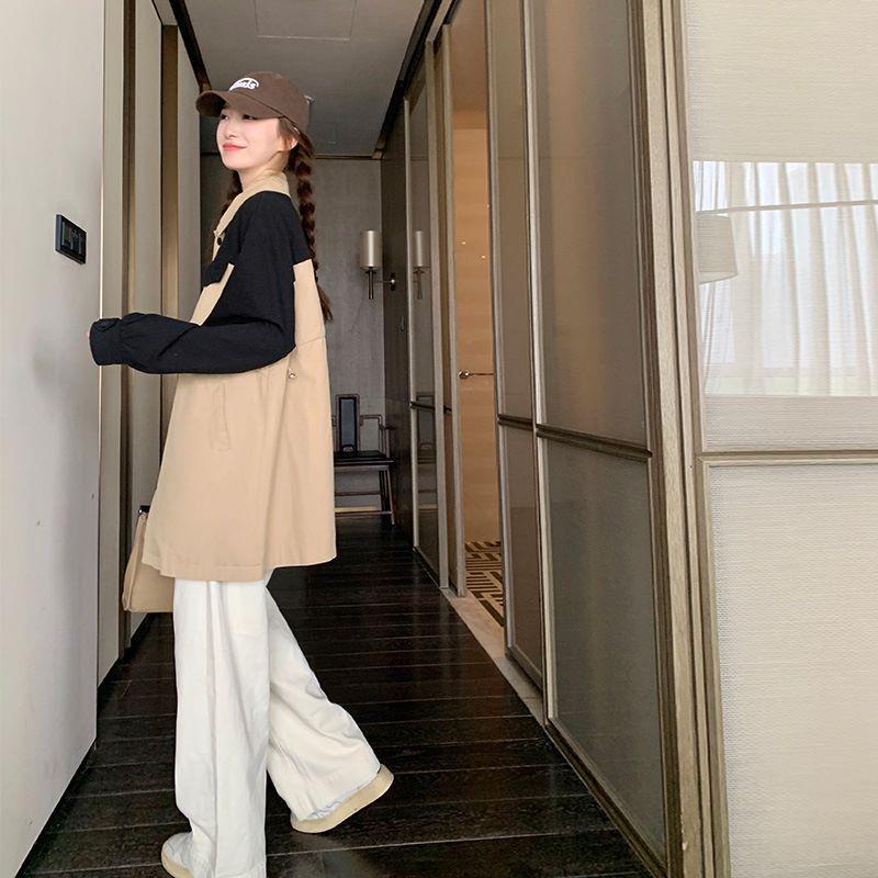 Workwear Trench Coat Women's Mid-length Spring and Autumn New Women's Clothing This Year's Popular Small Coat