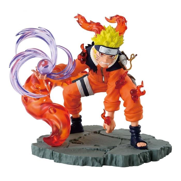 NARUTO Naruto Uzumaki Figure – Memorable Saga (Yellow/Orange, 9cm)
